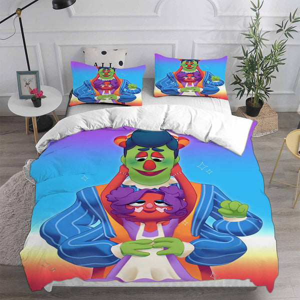 Welcome Home Wally Bedding Sets Duvet Cover Halloween Cosplay Comforter Sets