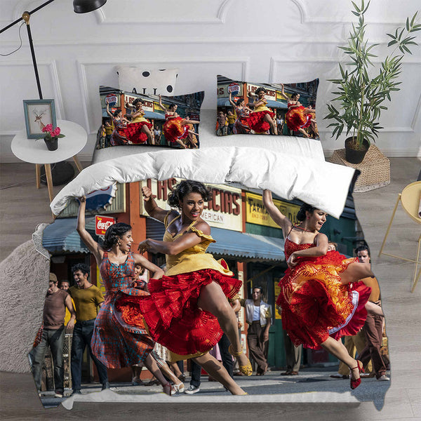 West Side Story Cosplay Bedding Sets Duvet Cover Halloween Comforter Sets