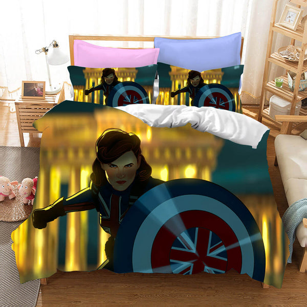 What If Cosplay Bedding Set Duvet Cover Halloween Bed Sheets