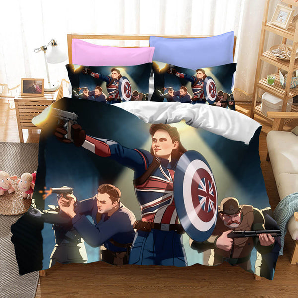 What If Cosplay Bedding Set Duvet Cover Halloween Bed Sheets