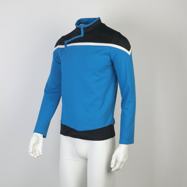 Star Trek Lower Decks Captain Freeman Red Uniform Ensign Rutherford Yellow Blue Male Top Shirts