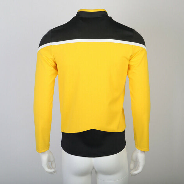 Star Trek Lower Decks Captain Freeman Red Uniform Ensign Rutherford Yellow Blue Male Top Shirts