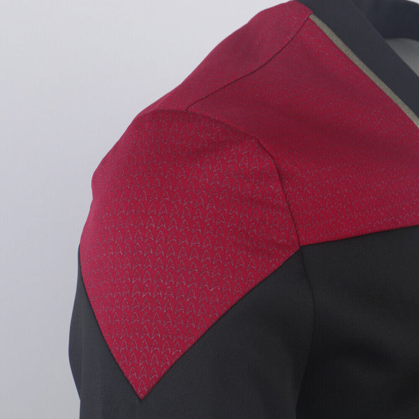 Star Trek Picard 3 Admiral Captain Red Dress Jacket Starfleet Uniforms Shirts Costumes