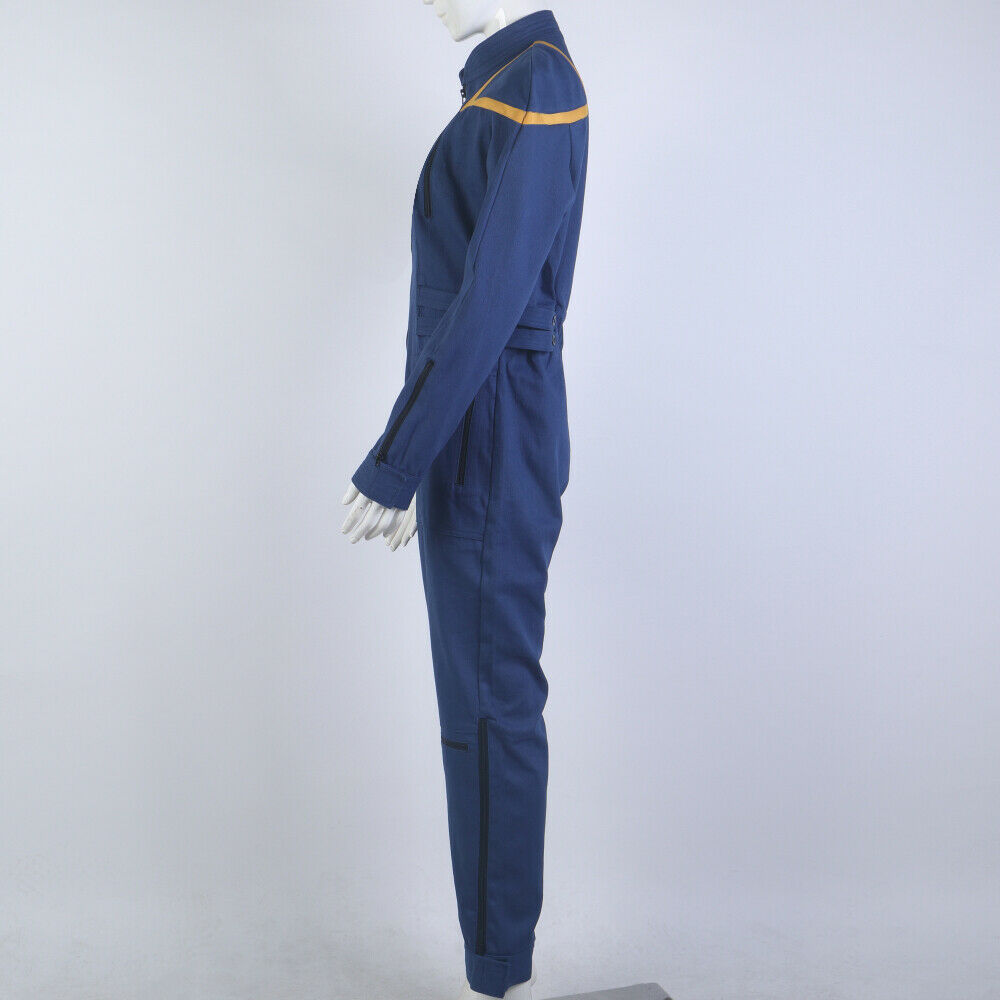Star Trek Enterprise Duty Jumpsuit Uniforms Captain Jonathan Archer Cosplay Costumes