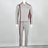 Star Trek Commander Starfleet Academy Engineer Science Uniform Pants Cosplay Costumes Suit