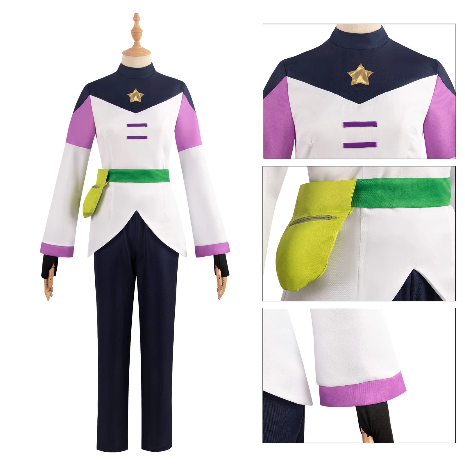 The Owl House Azura Cosplay Costume Halloween Carnival Suits Full Set Outfits