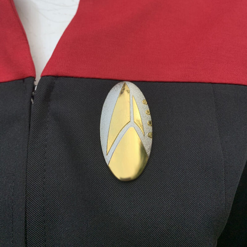 Star Trek Discovery 3 Fleet Admiral Charles Vance Magnet Pin Brooches Badge Accessories