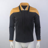 Star Trek Picard 3 Red Geordi Gold Blue Dress Uniform Starfleet Jacket Shirts Costume