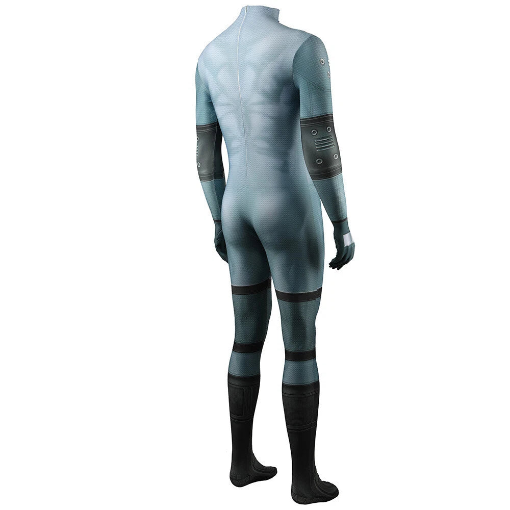 Cosplay Metal Gear Solid Snake Jumpsuits Adult Kids Bodysuits Zentai Costumes
