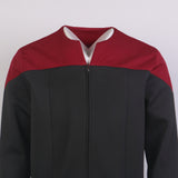 Deep Space Nine Commander Gold Blue Uniform Voyager Starfleet Jacket Costume
