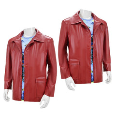Cosplay Tyler Durden The Narrator Red Jackets T-Shirts Costumes Halloween Suits