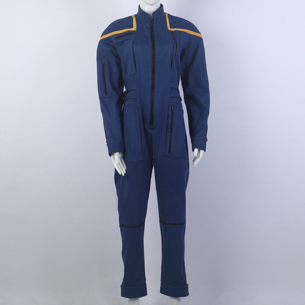 Star Trek Enterprise Duty Jumpsuit Uniforms Captain Jonathan Archer Cosplay Costumes