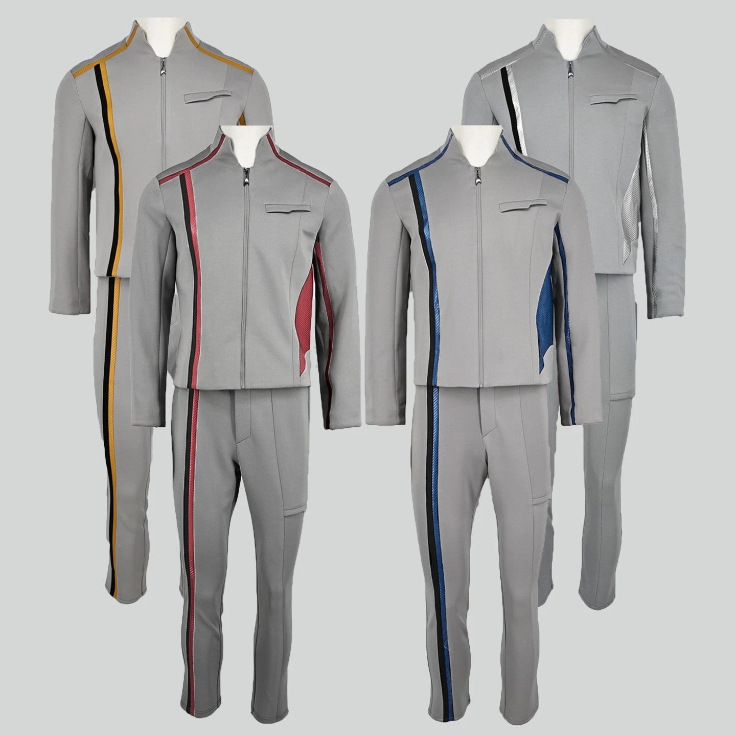 Star Trek Commander Starfleet Academy Engineer Science Uniform Pants Cosplay Costumes Suit
