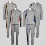 Star Trek Commander Starfleet Academy Engineer Science Uniform Pants Cosplay Costumes Suit