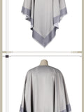 SW The Phantom Menace Qui Gon jinn Cloak Cape Halloween Cosplay Costume