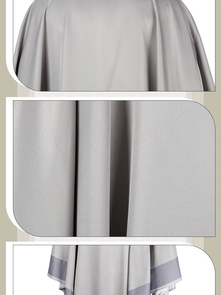 SW The Phantom Menace Qui Gon jinn Cloak Cape Halloween Cosplay Costume