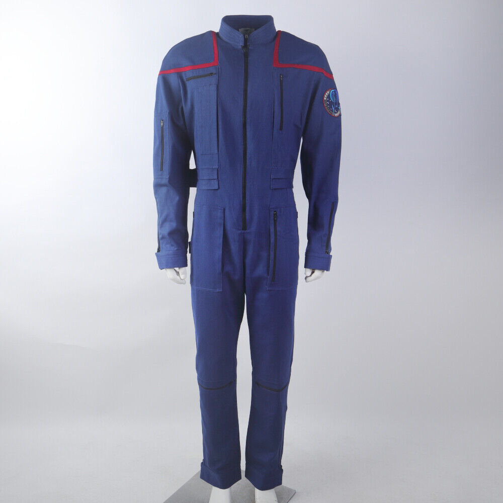 Star Trek Enterprise Duty Jumpsuit Uniforms Captain Jonathan Archer Cosplay Costumes