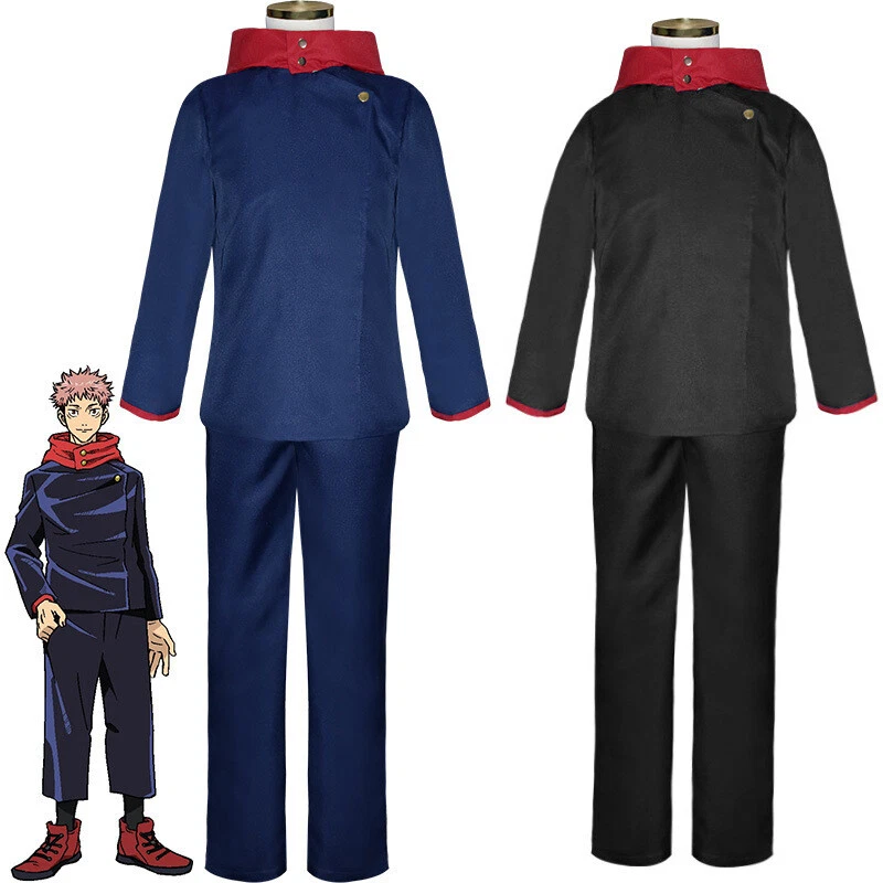 Jujutsu Kaisen Itadori Yuji Costumes Halloween Cosplay Carnival Suits Adult Kids