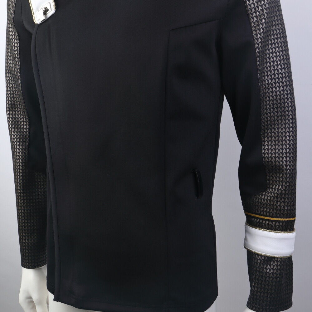 Star Trek Strange New Worlds Captain Pike Monster Maroon Black Jackets Starfleet Uniforms Costumes