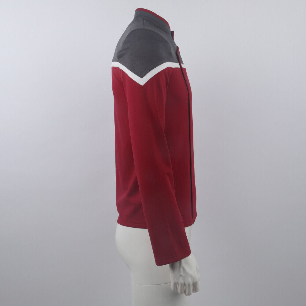 ST Strange New Worlds Lower Decks Dress Uniforms Starfleet Top Shirts Badge Costume
