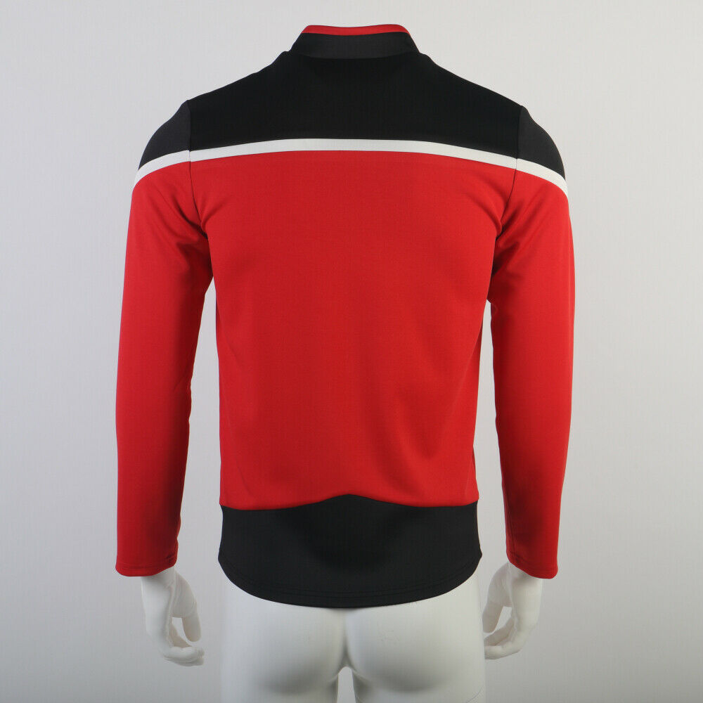 Star Trek Lower Decks Captain Freeman Red Uniform Ensign Rutherford Yellow Blue Male Top Shirts