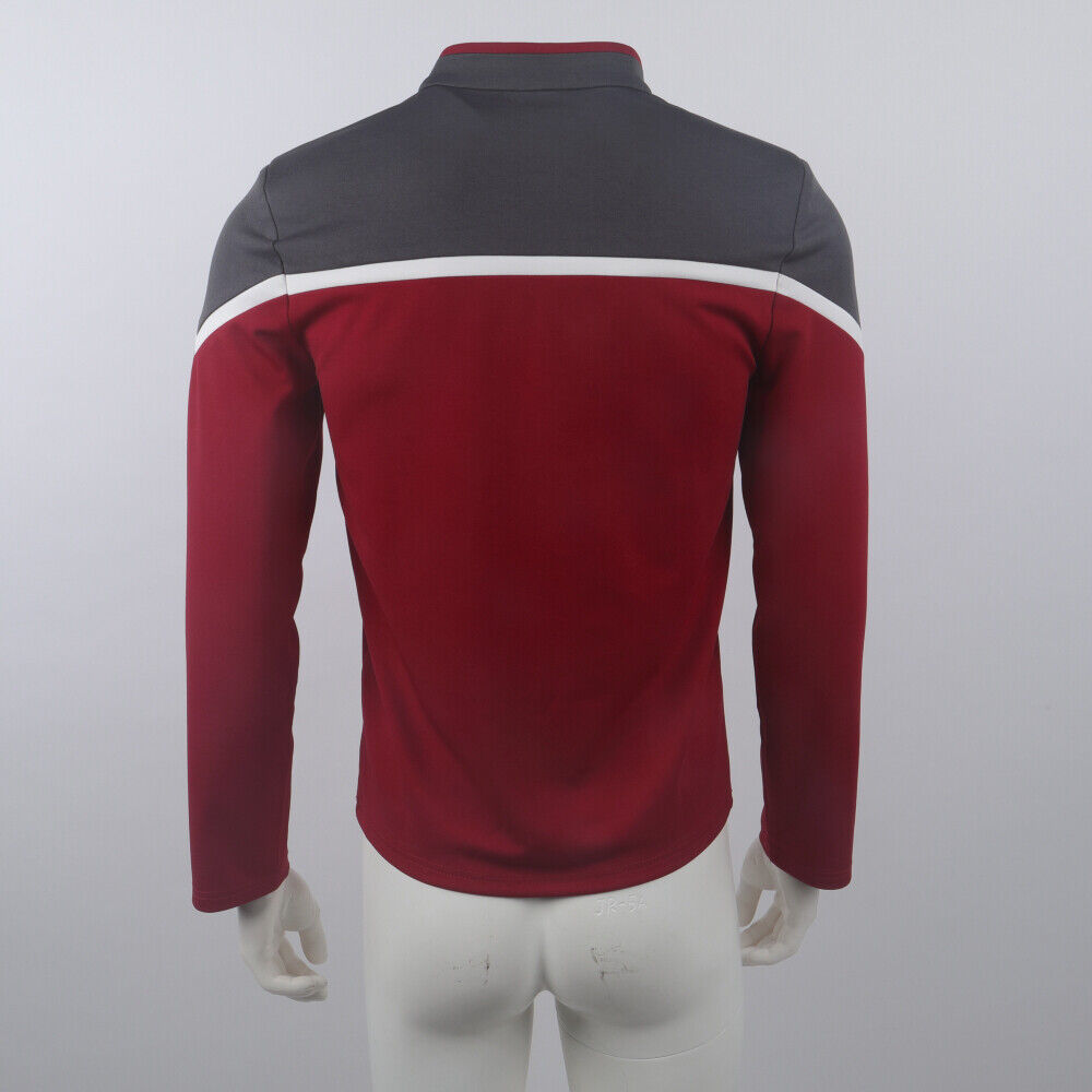 ST Strange New Worlds Lower Decks Dress Uniforms Starfleet Top Shirts Badge Costume