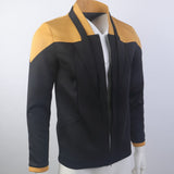 Star Trek Picard 3 Red Geordi Gold Blue Dress Uniform Starfleet Jacket Shirts Costume