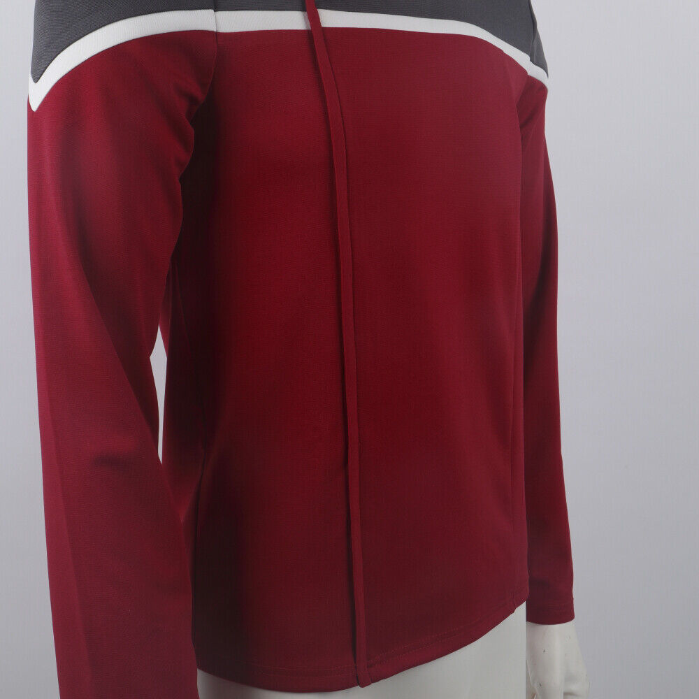 ST Strange New Worlds Lower Decks Dress Uniforms Starfleet Top Shirts Badge Costume