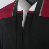 Star Trek Picard 3 Admiral Captain Red Dress Jacket Starfleet Uniforms Shirts Costumes