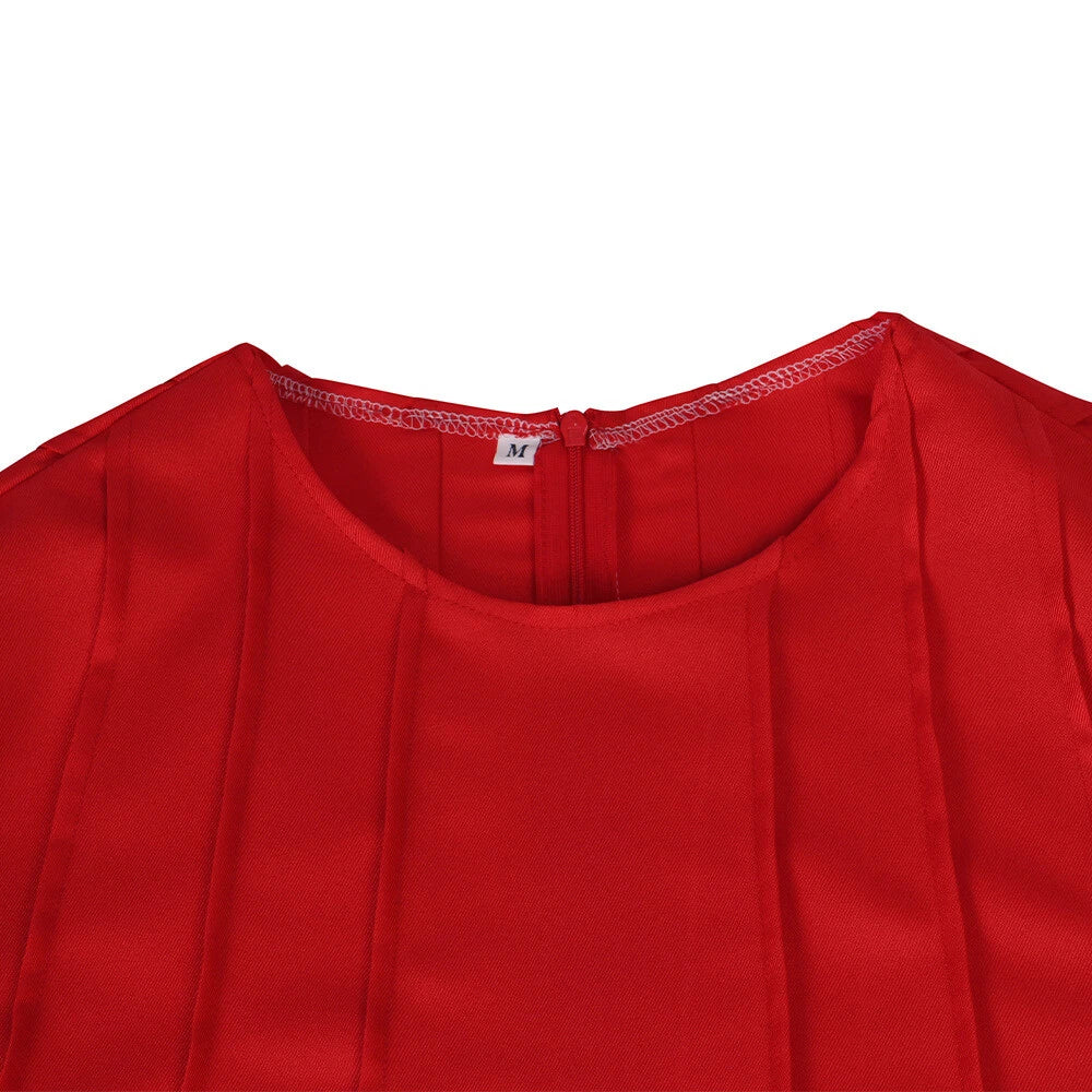 Cosplay Star Wars Queen Padmé Amidala Red Dress Halloween Carnival Suits Gown