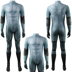 Cosplay Metal Gear Solid Snake Jumpsuits Adult Kids Bodysuits Zentai Costumes