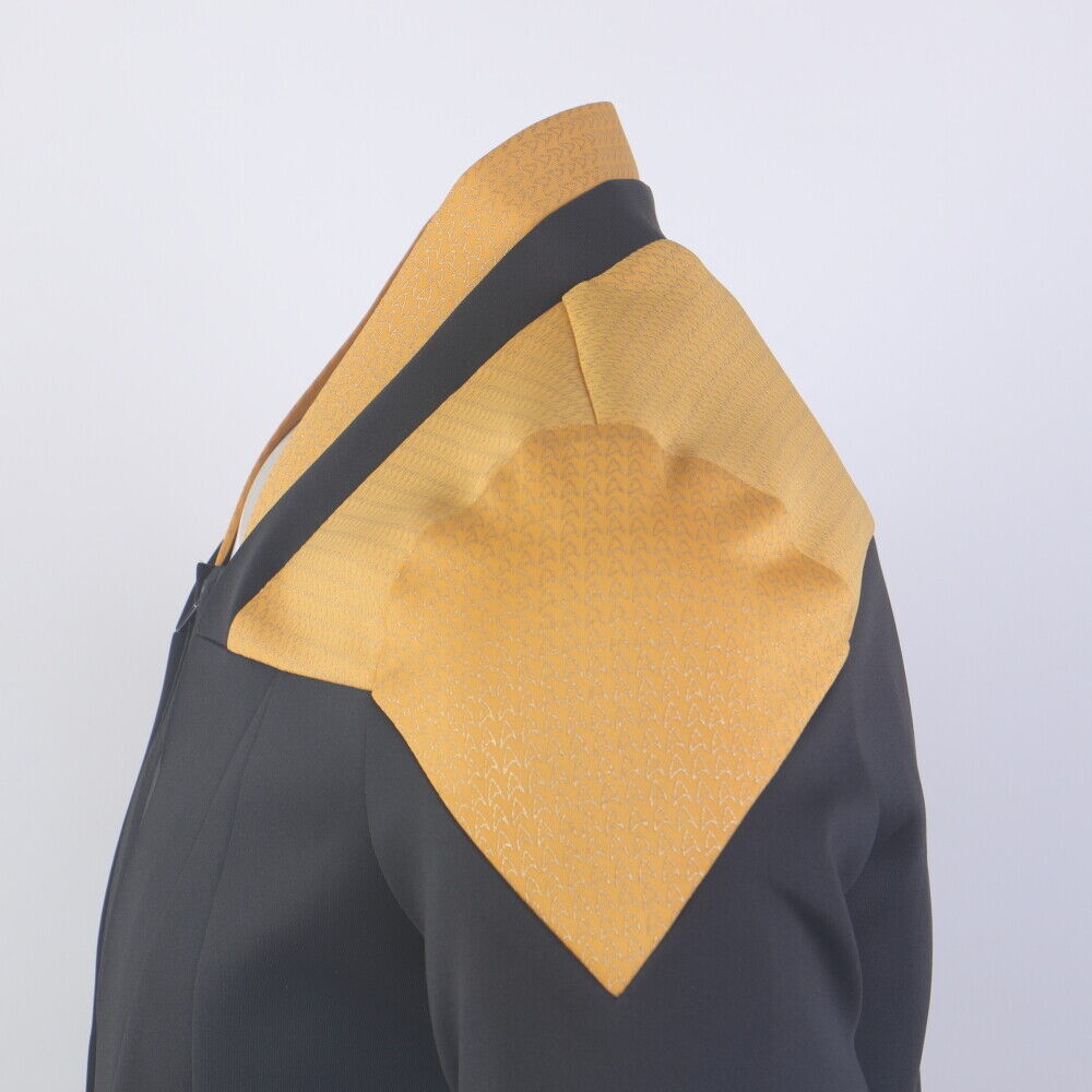 Star Trek Picard 3 Red Geordi Gold Blue Dress Uniform Starfleet Jacket Shirts Costume