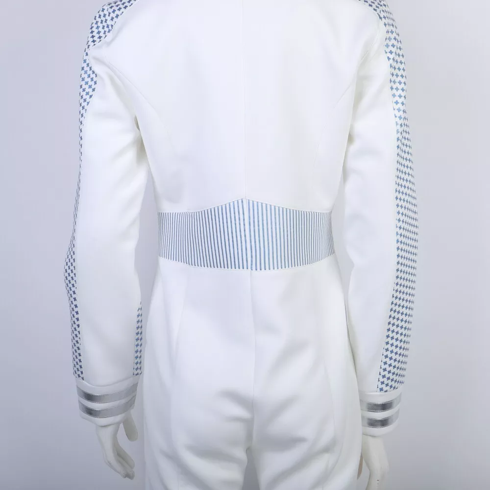Star Trek Strange New Worlds Jumpsuits Cosplay Nurse Chapel White Starfleet Uniforms
