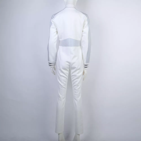 Star Trek Strange New Worlds Jumpsuits Cosplay Nurse Chapel White Starfleet Uniforms