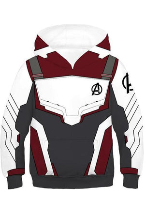 Endgame Quantum Realm Sweatshirt Jacket Advanced Tech Hoodie For Kids