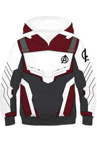 2019 New Hoodie Unisex Avengers 4 Endgame Quantum Realm Sweatshirt Jacket Advanced Tech Hoodie For Kids