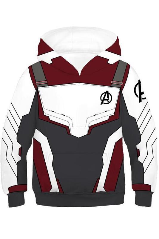 Endgame Quantum Realm Sweatshirt Jacket Advanced Tech Hoodie For Kids