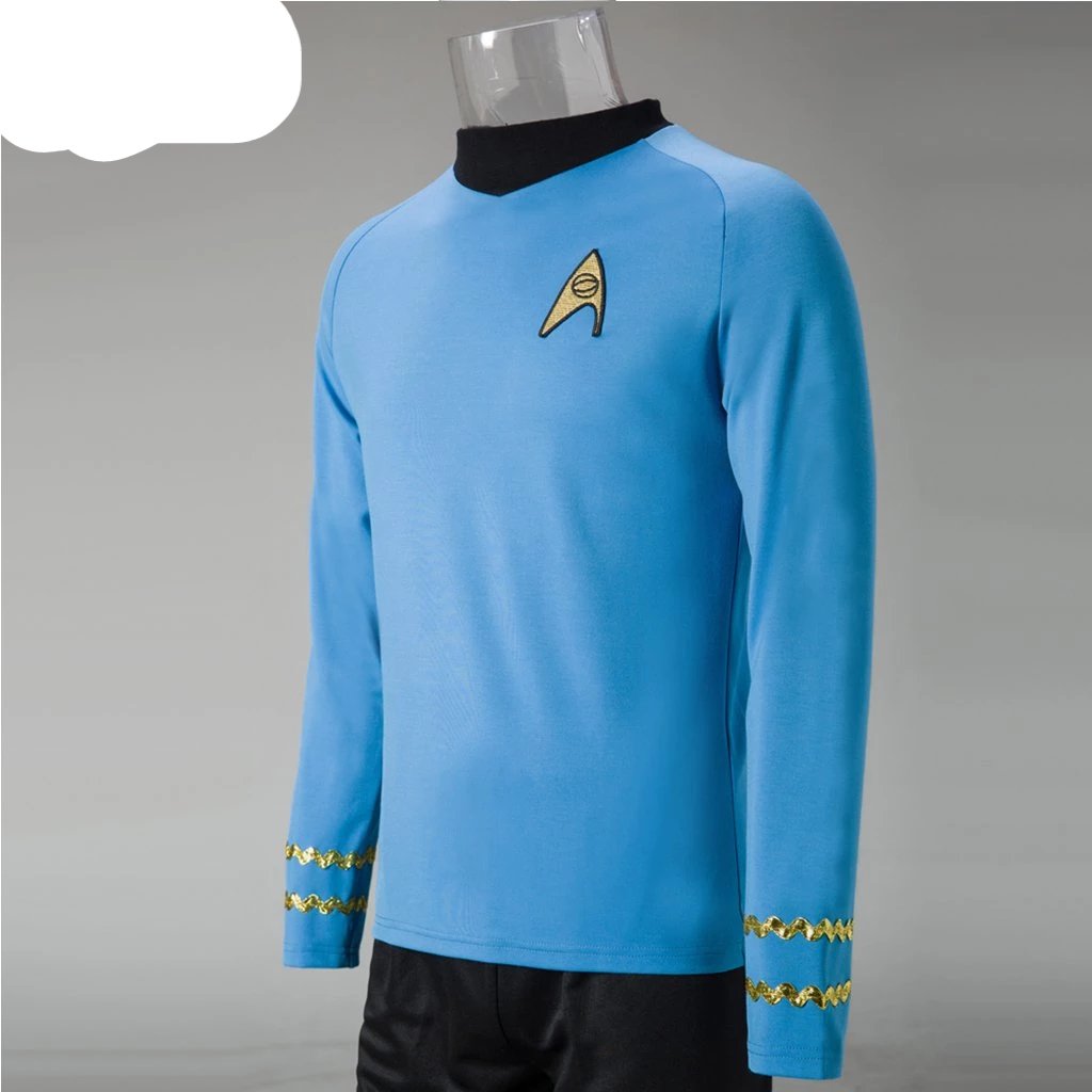 Star Trek The Original Series TOS Uniform Shirt Cosplay Costume