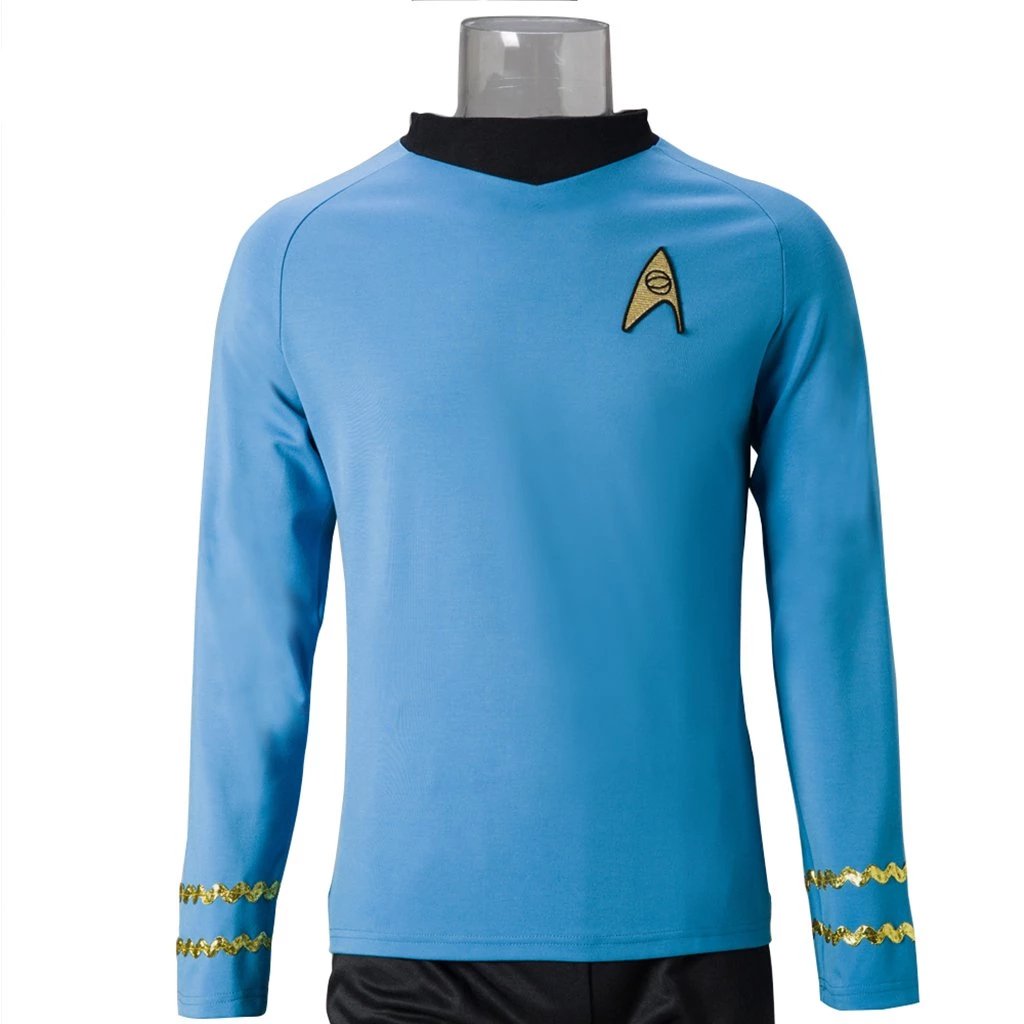 Star Trek The Original Series TOS Uniform Shirt Cosplay Costume