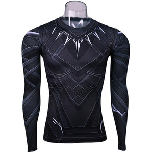 Civil War Black Panther Long Sleeve T-Shirt