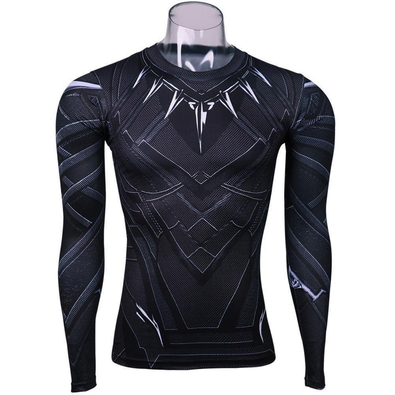 Civil War Black Panther Long Sleeve T-Shirt