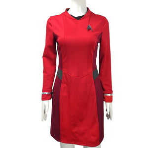 Cosermart Star Trek Female Duty Uniform Dress Cosplay Costumes For Halloween
