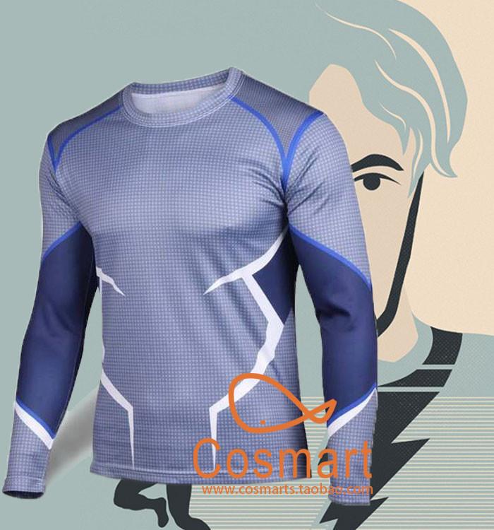 Age Ultron Quicksilver Pietro Maximoff Cosplay Costume T-Shirt