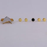 Cosermart Star Trek  Voyager Communicator  adge PinPip 6pcs Set Cosplay Prop