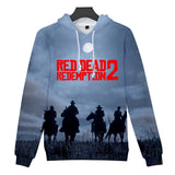 Game Red Dead Redemption 2 Cosplay Hoodies Sweatshirts