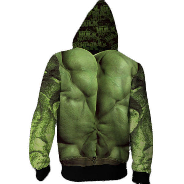 Avengers Endgame Hulk Cosplay Costume Movie Hoodie Sweatshirts