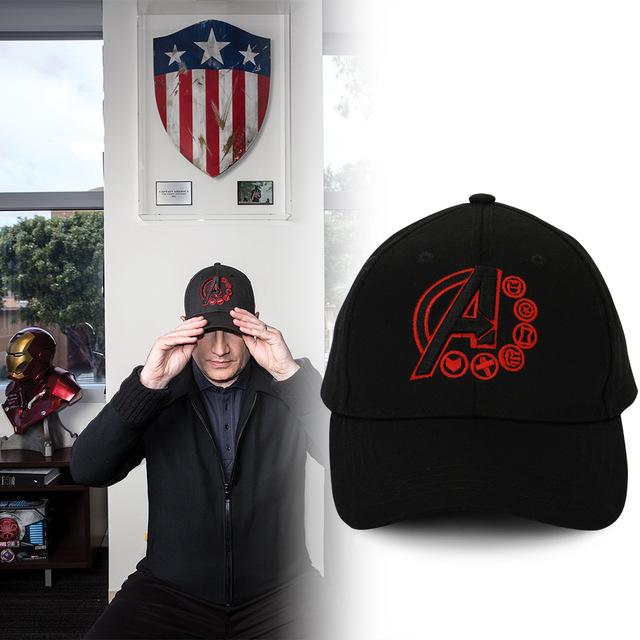 Endgame Quantum Realm Hats Cosplay Joe Russo Advanced Tech Hats Embroidery Unisex Advanced Tech Baseball Cap
