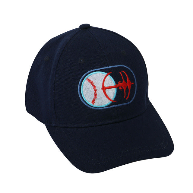 Cosermart Star Trek Deep Space Nine Hat Niners Logo Embroidery Baseball Cap Sun Hat Star Trek Costumes Cosplay Props