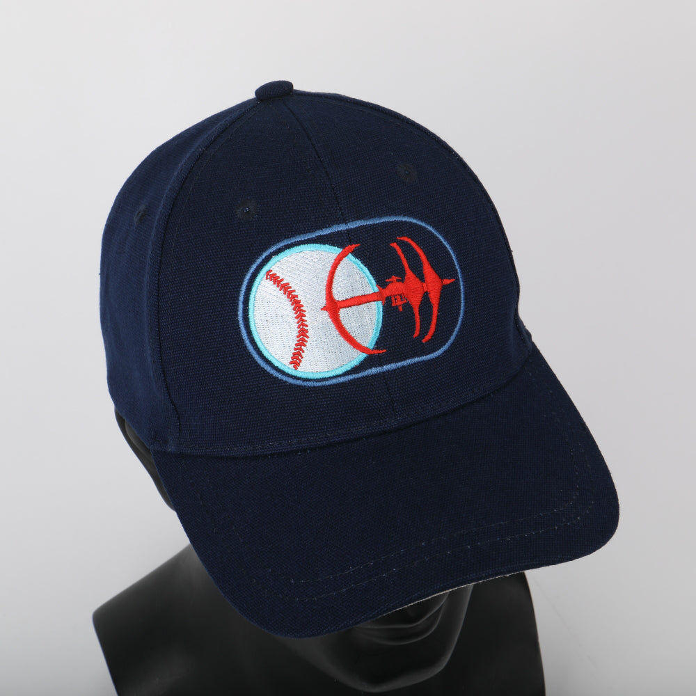 Cosermart Star Trek Deep Space Nine Hat Niners Logo Embroidery Baseball Cap Sun Hat Star Trek Costumes Cosplay Props