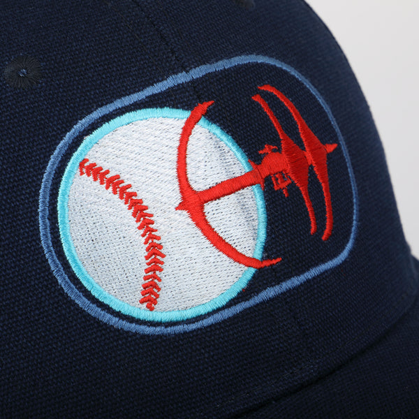 Cosermart Star Trek Deep Space Nine Hat Niners Logo Embroidery Baseball Cap Sun Hat Star Trek Costumes Cosplay Props